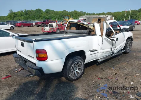 2000 Chevrolet Silverado 1500 Ls z USA, uszkodzony, nr VIN 2GCEC19V7Y1385798